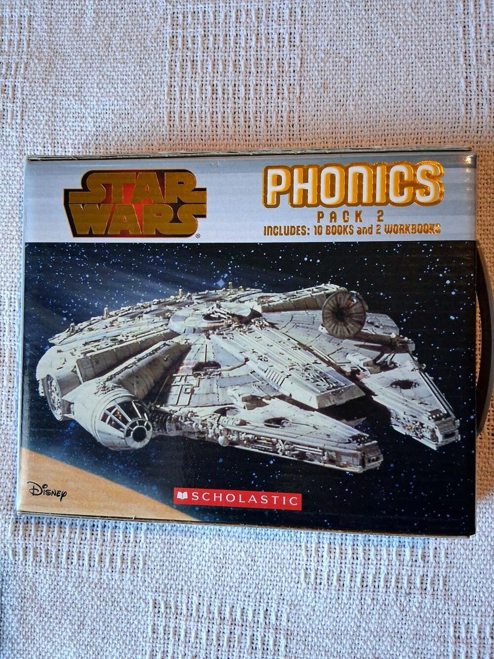 Star Wars Phonics Pack 2 Scholastic Books Set 10 Books 2 Workbooks